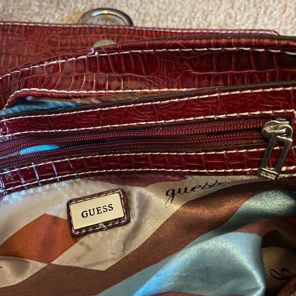 Guess Leather Y2K Vintage Shoulder Bag - Picture 4 of 4